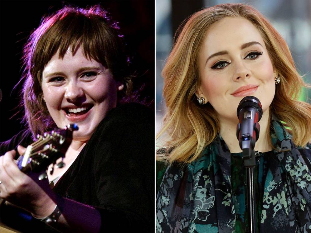 Adele Before and After