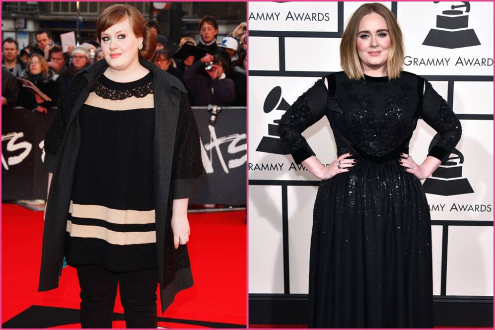 Adele Before and After