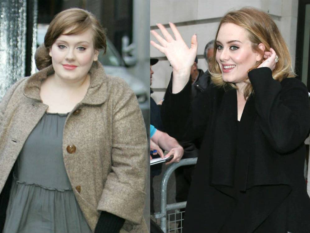 Adele Before and After